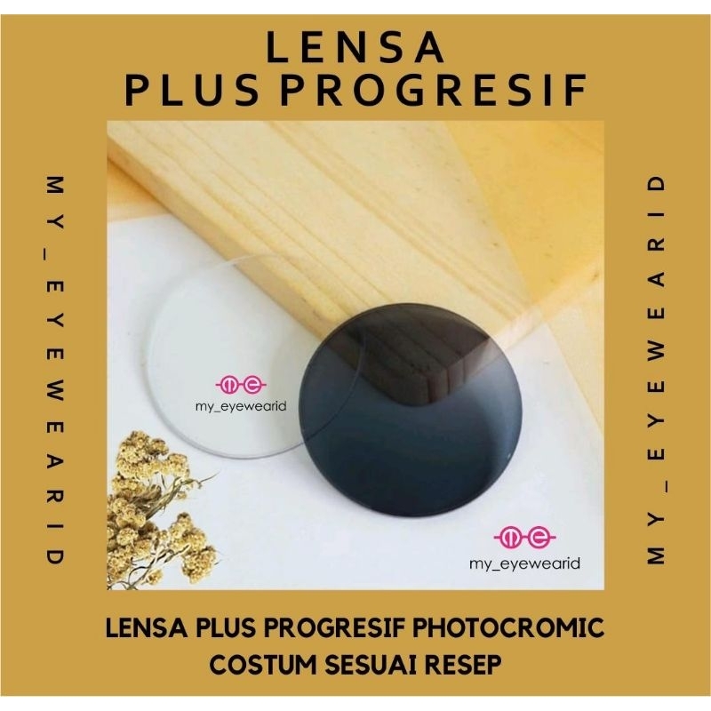 LENSA PLUS PROGRESIF PHOTOCROMIC