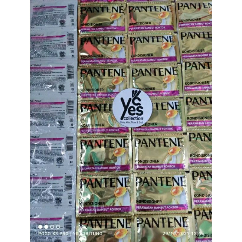 Pantene Kondisioner 12 sachet 10ml Rencengan Hair Conditioner Konditioner Perawatan Rambut Rontok Hair Care renceng pro V pantine Pentine Pantine