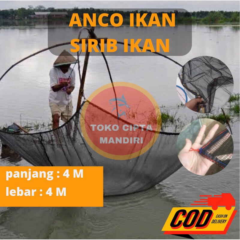 anco ikan  4x4 sirib ikan anco ikan besar anco ikan kecil jaring anco ikan anco ikan segi empat