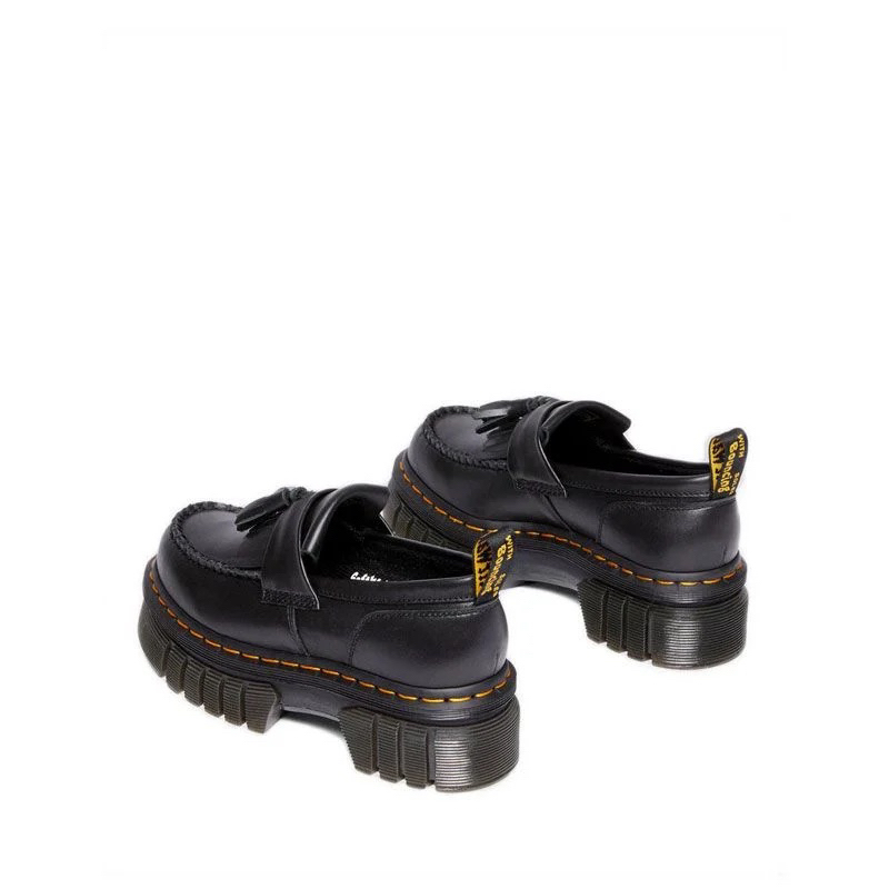 Dr martens audrick loafers black nappa womens
