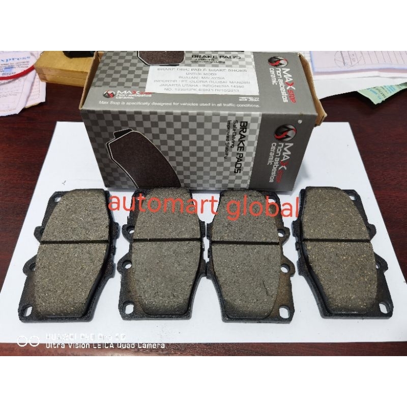 Brake pad kampas rem depan Toyota hardtop diesel maxstop ceramic