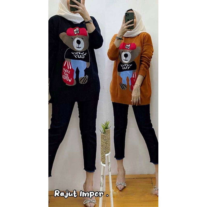 SWEATER KNIT FASHON PREMIUM BAHAN PREMIUM BANGKOK BKK,3521