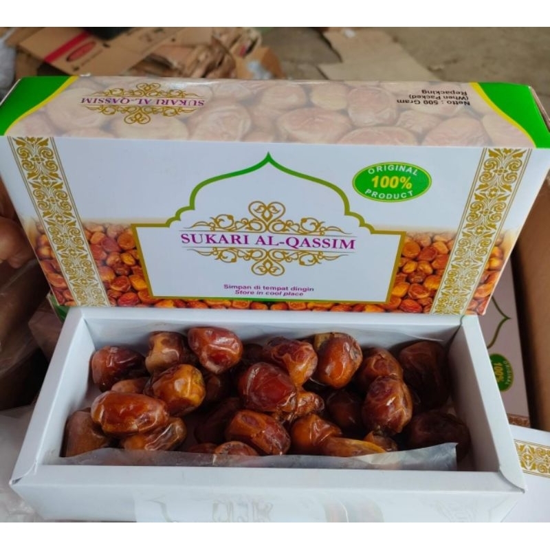 

Kurma Premium SUKARI AL-QASSIM 500gr /Kurma Ramadhan/Kurma Puasa