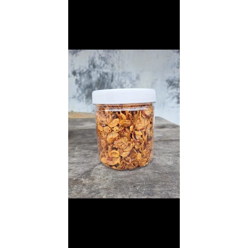 Bawang merah goreng premium murni tanpa campuran / bagor premium / bagor murni / bawang goreng brebe