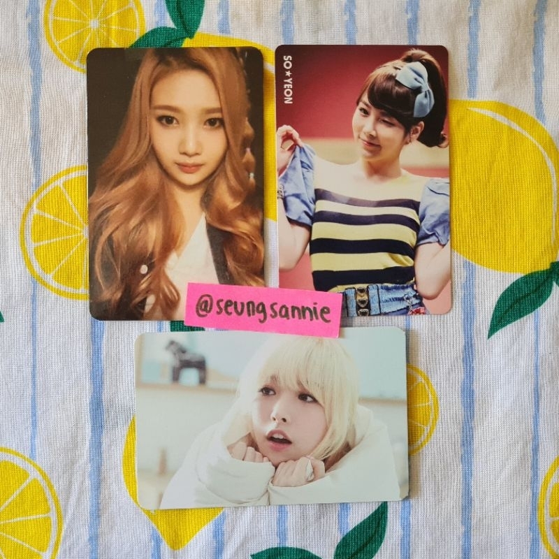 Red Velvet T-ara Oh My Girl Hello Venus Joy Soyeon Seunghee Alice Photocard PC