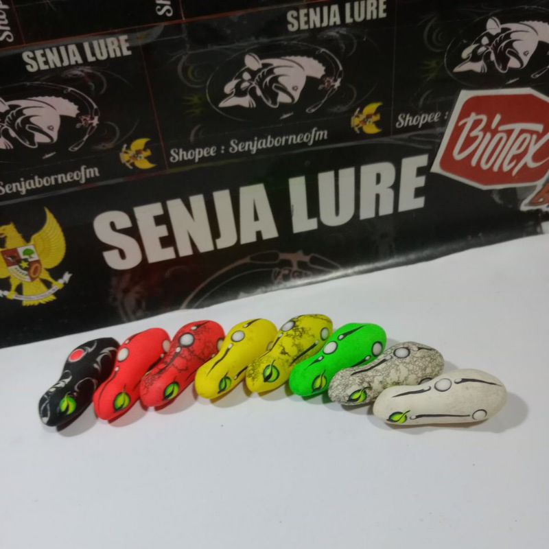 (PO) VARIAN (KULIT/CANGKANG) BODY SOFT FROG ±4CM