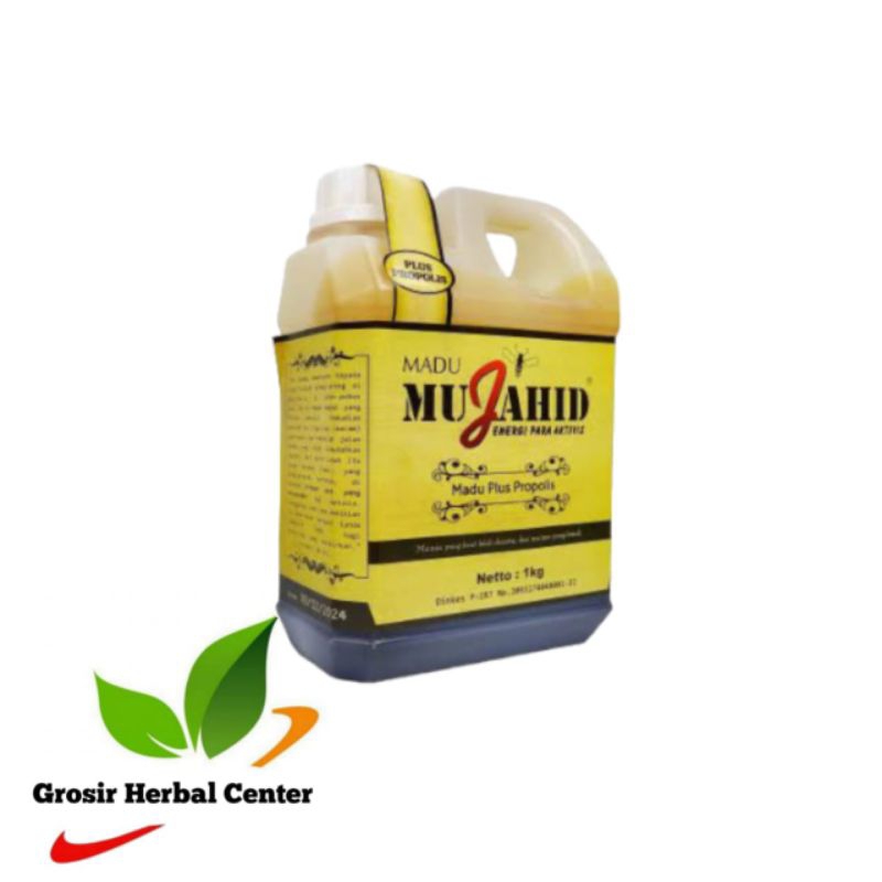 

Madu Hutan Mujaid Manis | Madu Mujahid Propolis 1 Kg [Kemasan Cokelat] ORIGINAL