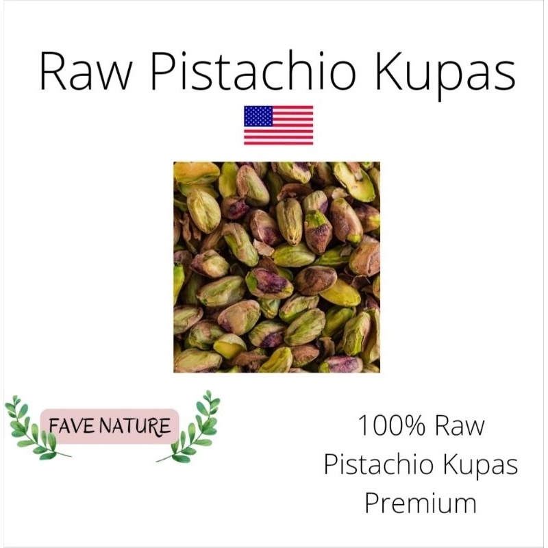 

Natural Raw Pistachio Kupas 1kg