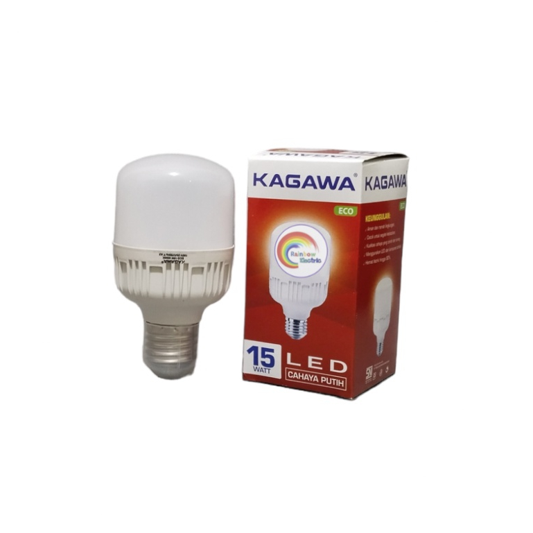 Paket 10 Pcs Kagawa ECO Lampu LED Capsule 15 Watt