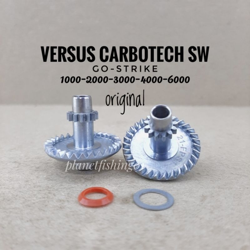 drive gear versus carbotech 1000 2000 3000 4000 6000 / main gear reel versus carbotech 1000 2000 300