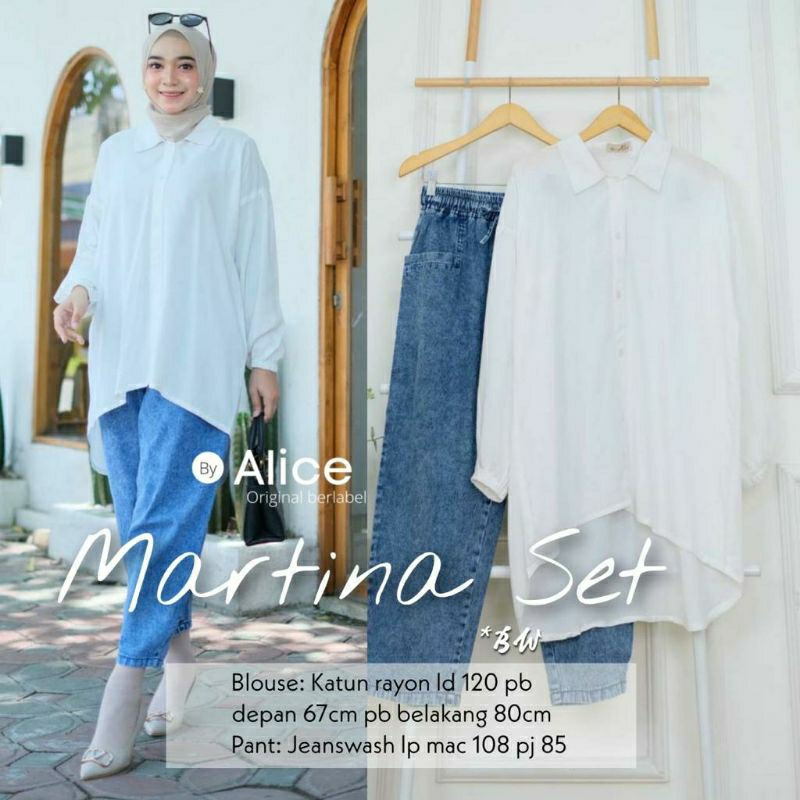 Fashion solo murtina set setelan by alice original fashion solo