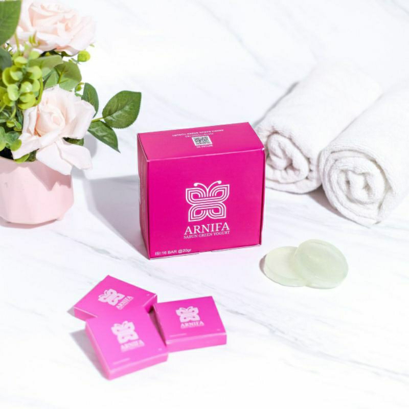 NYRTEA ARNIFA SABUN GREEN YOGURTH KULIT WAJAH GLOWING