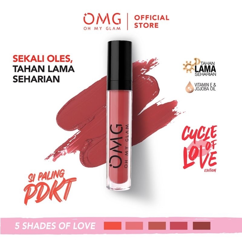 Omg Matte Lip Cream Cycle Of Love Edition