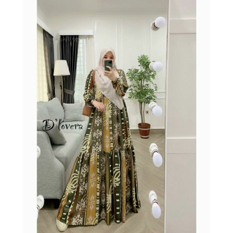 Zahra dress original by dlovera || busana muslim || gamis