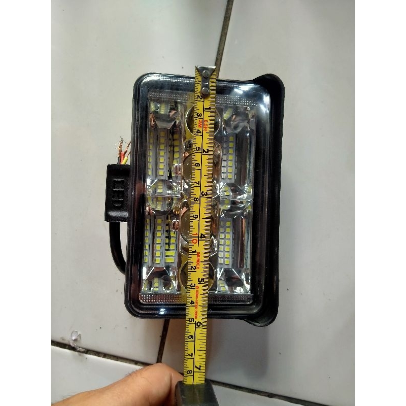 Foglamp 4inch kotak persegi 12V - 24V universal