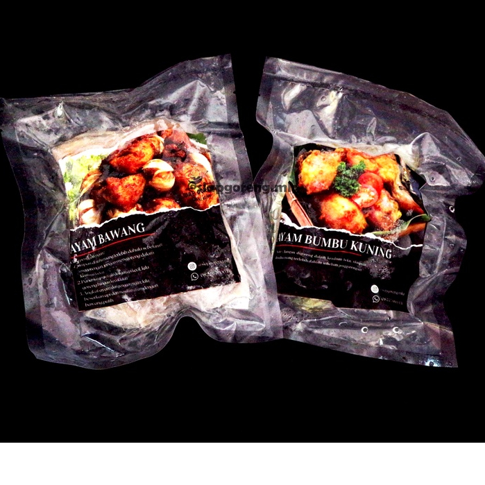 AYAM UNGKEP BUMBU KUNING BAGIAN SAYAP 500 GRAM/AYAM UNGKEP/AYAM UNGKEP BUMBU KUNING/AYAM VAKUM FROZE