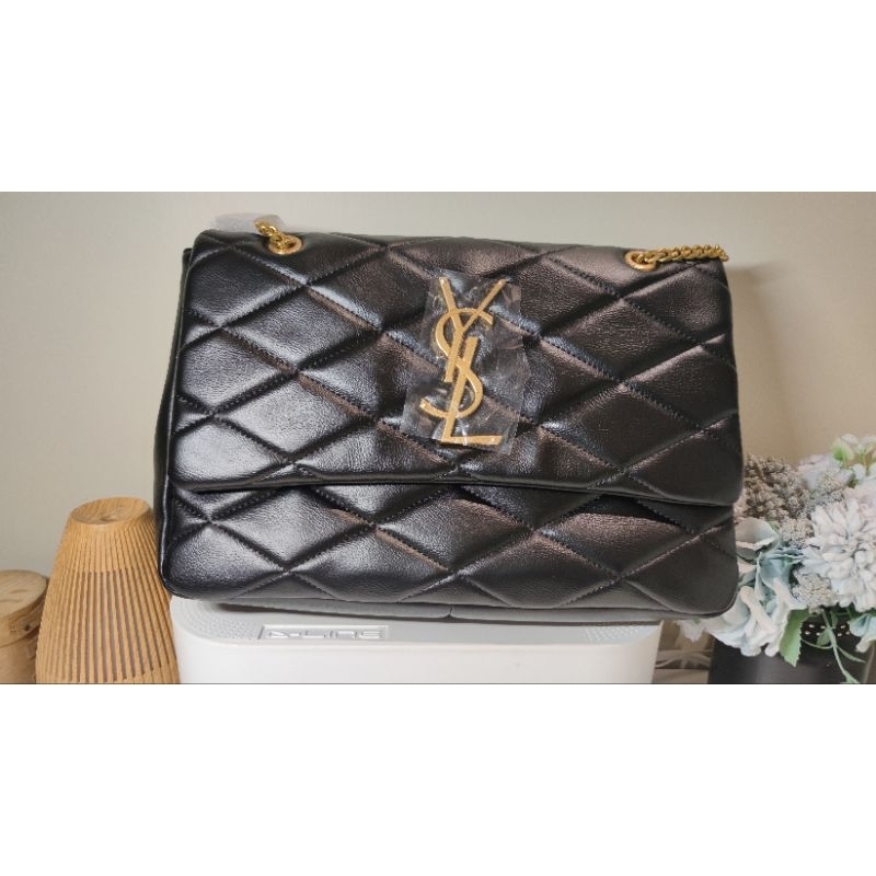 ysl mirror hand bag