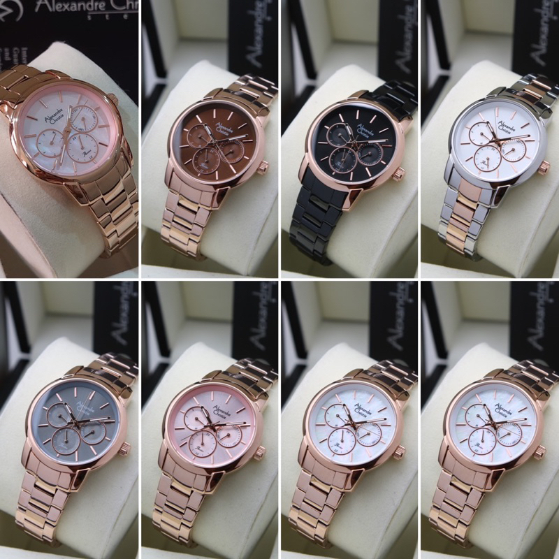 JAM TANGAN ALEXANDRE CHRISTIE WANITA AC 2A34/AC2A34 ORIGINAL