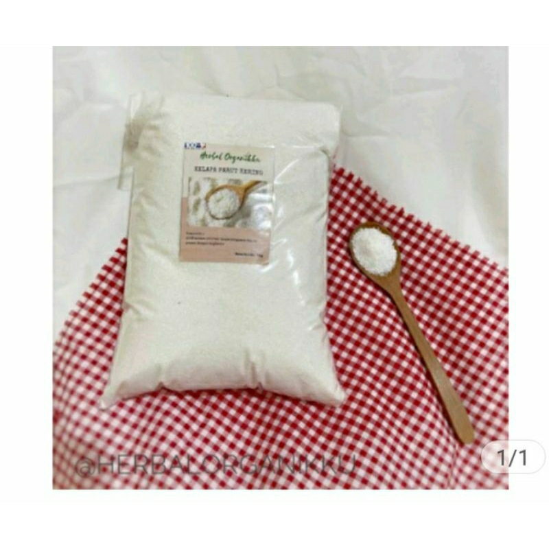 

KELAPA PARUT KERING 1 Kg DISICATED COCONUT ORIGINAL