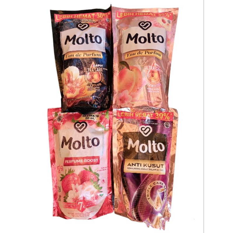 Molto Pelembut &amp; Pewangi Konsentrat 680ml//720ml