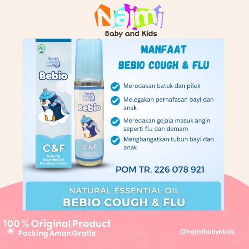 Bebio Baby and Kids Essentials Oil 9 ml / Cough n Flu Itchy Yummy (bukan cessa)