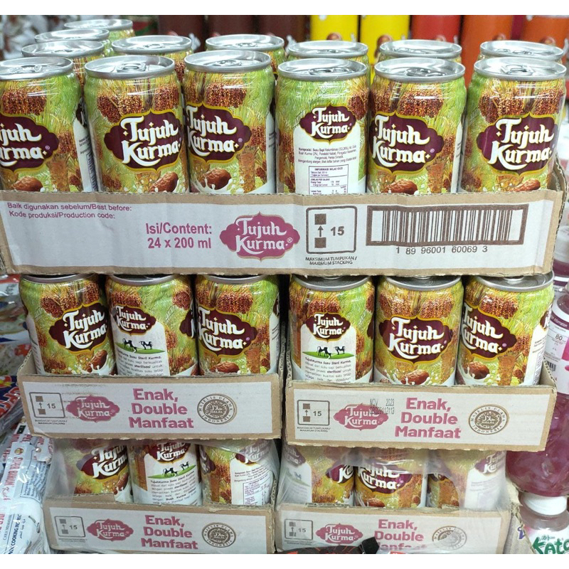 

Tujuh Kurma per kaleng