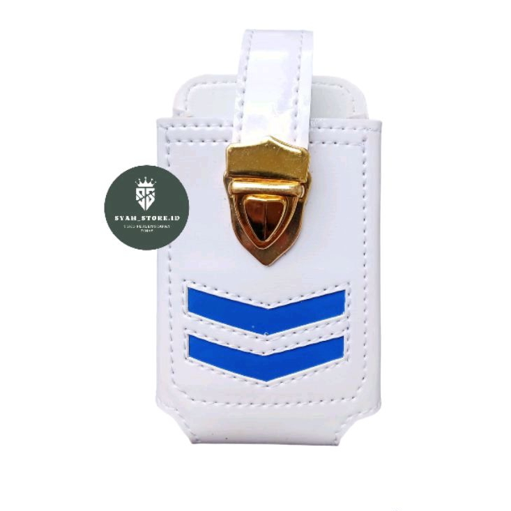 SARUNG HT DISHUB MURAH WARNA PUTIH/POUCH HT MURAH WARNA PUTIH/TEMPAT PENYIMPANAN HT MURAH WARNA PUTI