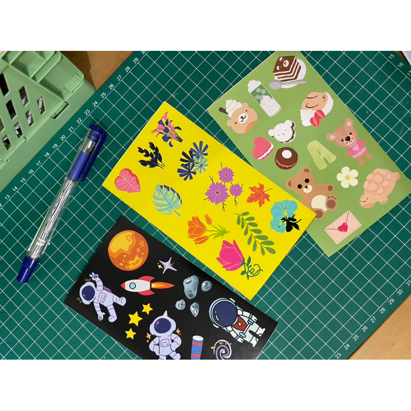 

CUTE STICKER 10 TEMA UNTUK DEKORASI