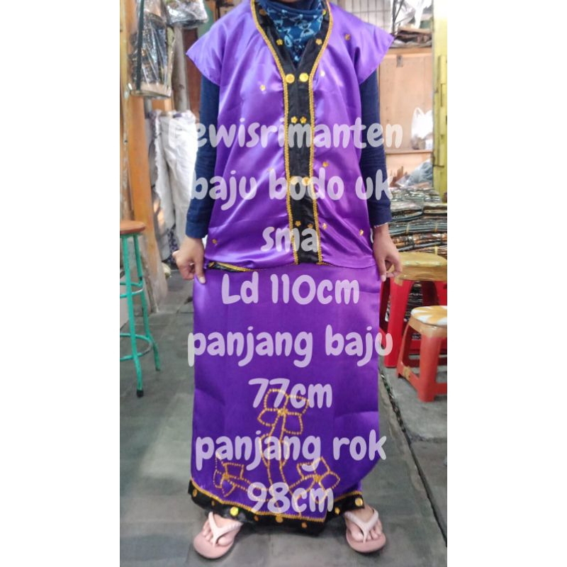 Baju Bodo SMA/Baju Adat Bugis