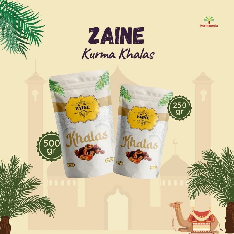 

Kurma Khalas Zaine Dates 500gr