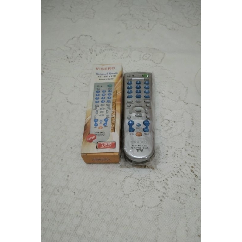 Remote TV + Senter RM -133E  / Remote Multi Fungsi