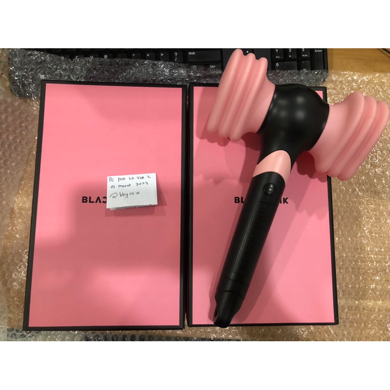 WTS READY STOCK LIGHTSTICK BLACKPINK VER 2 SEALED DAN PRELOVED