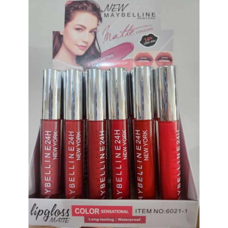 [ SATUAN ] Maybeline Lipcream 24H 6021