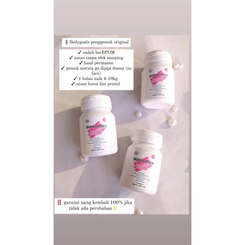 Vitamin Penggemuk BODYGOALS