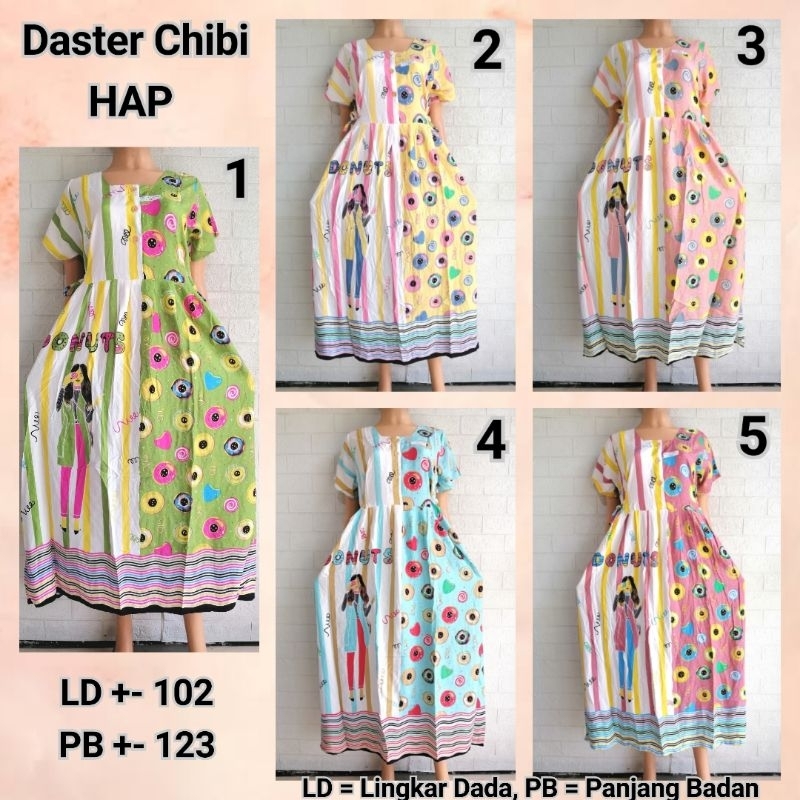 DASTER CHIBI LENGAN HAP WARNA PASTEL ADEM BUSUI FRIENDLY BGSPT + BU TEJO NUWK + JKO + PNHT +3HOLA