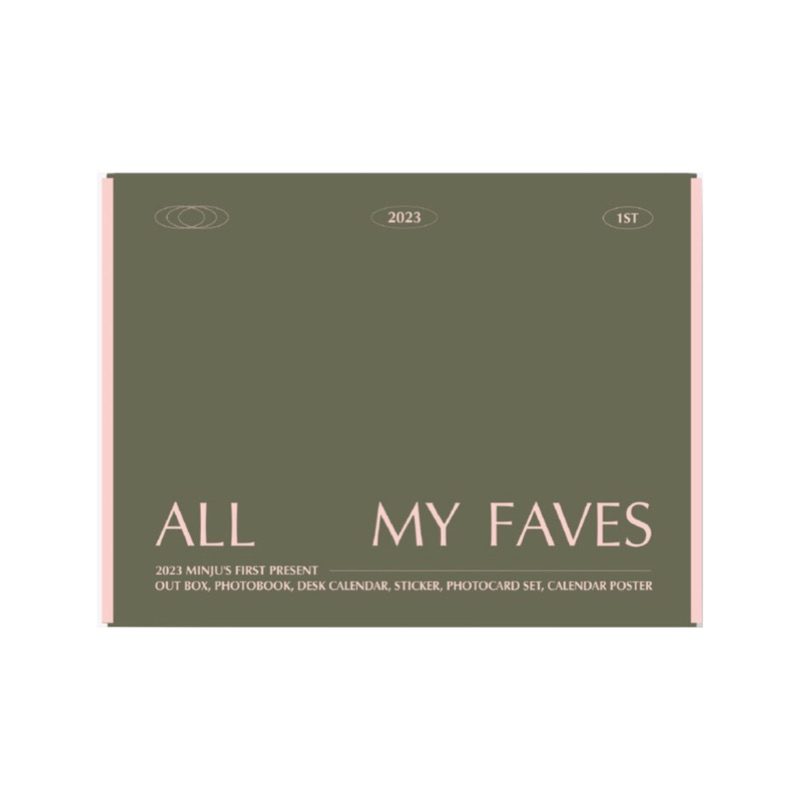 KIM MINJU MINJU'S 2023 SEASON’S GREETINGS FIRST PRESENT - ALL MY FAVES