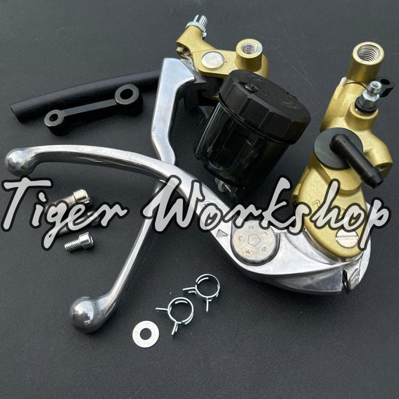 MASTER REM NISSIN 1 SET KIRIN KANAN + TABUNG MINYAK REM UNIVERSAL SEMUA MOTOR