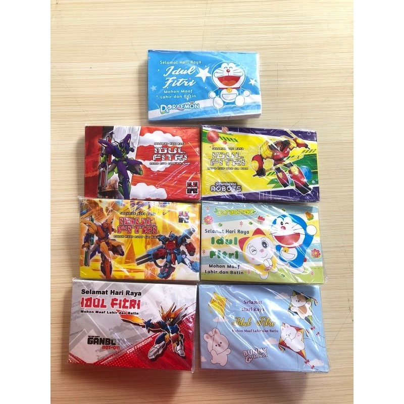 

Amplop Lebaran Kiky Karakter (1 pak isi 20 pcs(