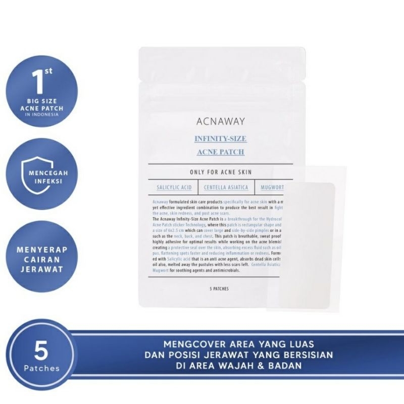 ACNAWAY PIMPLE PATCH | Ultra Thin Acne Patch | Infinity size acne patch