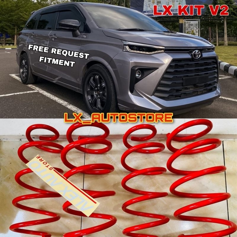 LOWERING KIT ALL NEW AVANZA VELOZ XENIA 2022 LX KIT V2