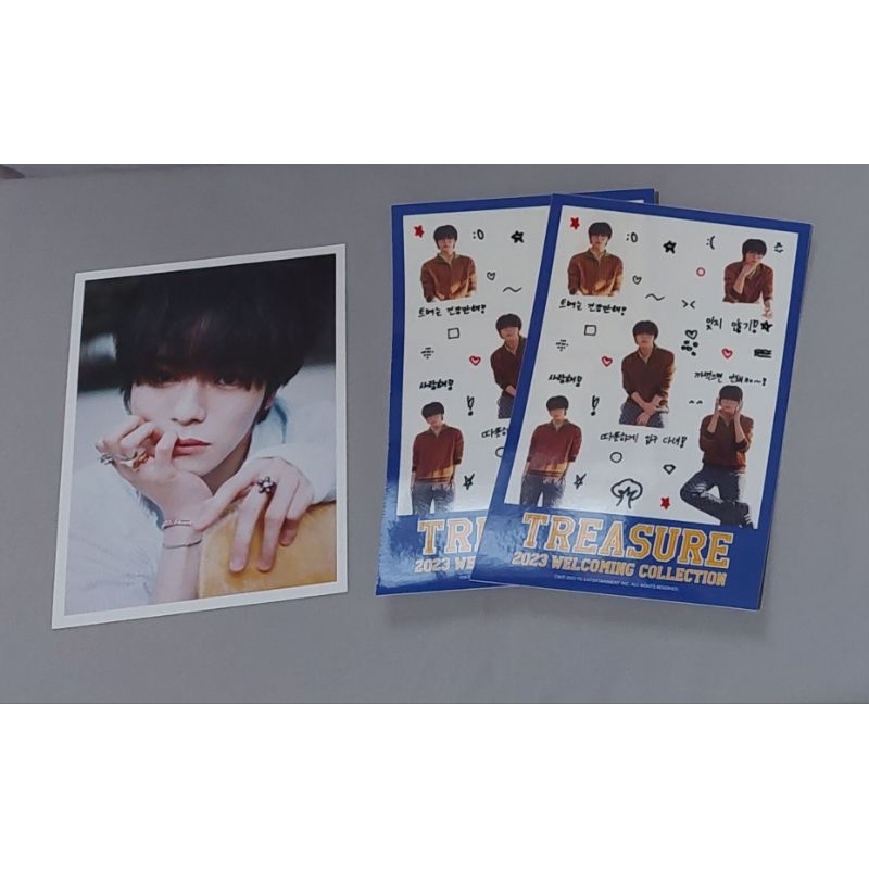 Official Film Postcard + Sticker Jaehyuk Treasure Welcoming Collection 2023