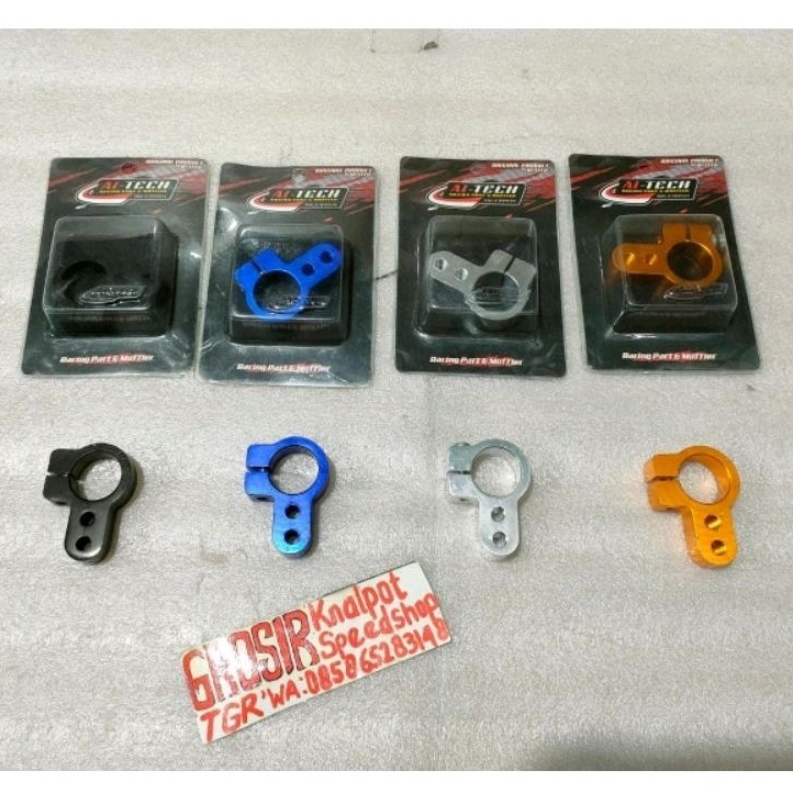 Braket Breket Stabilizer Shock Depan Stang Universal As 26 Aitech ORIGINAL Contes Drag Race Bebek Sl