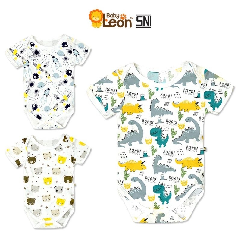 Jumper Baby Leon Motif Boy/Jumpsuit bayi