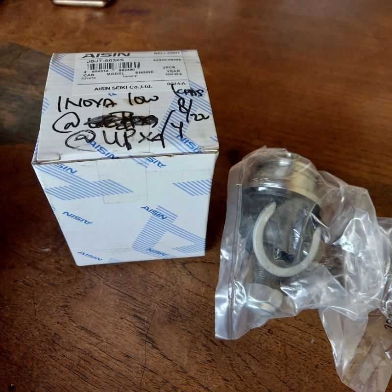 Ball Joint Bawah Lower Innova Fortuner Hilux Aisin Japan