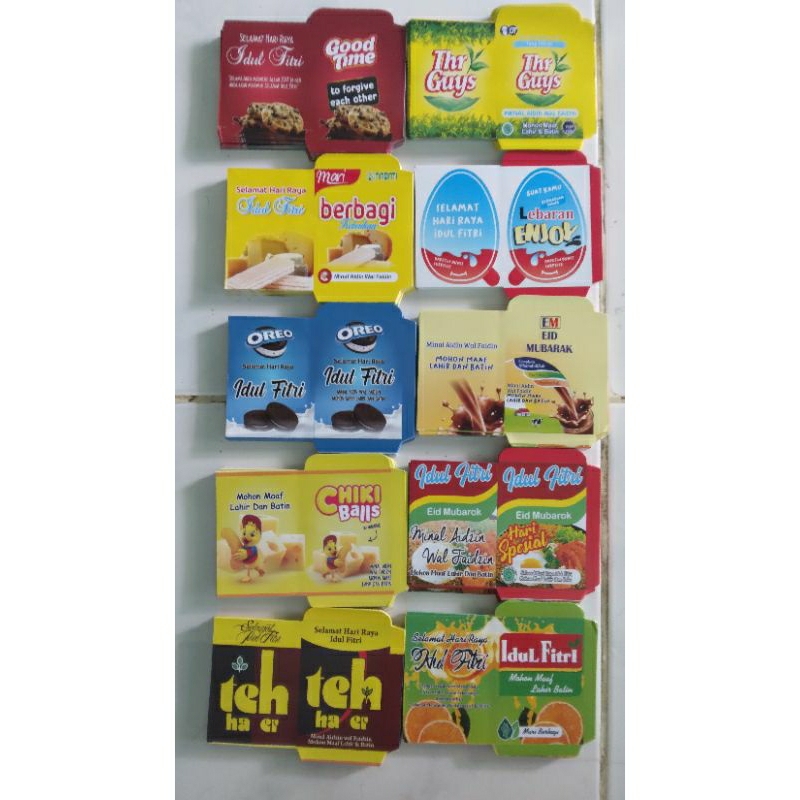 

AMPLOP LEBARAN THR Terbaru SNACK 10PCS