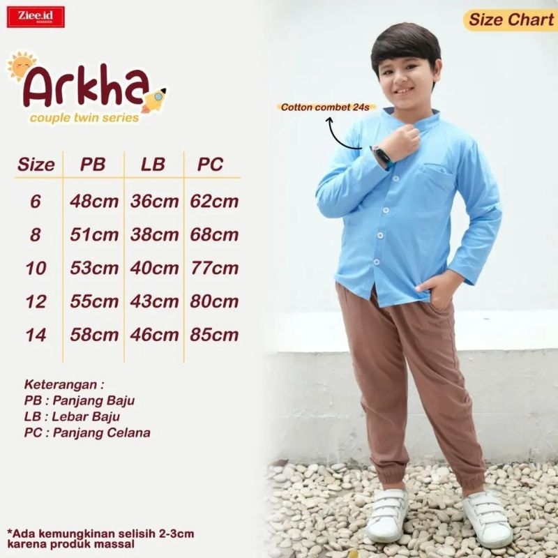 Couple Arkha Arsha by Zie id aeraaqu couple tween series size 5-15 tahun