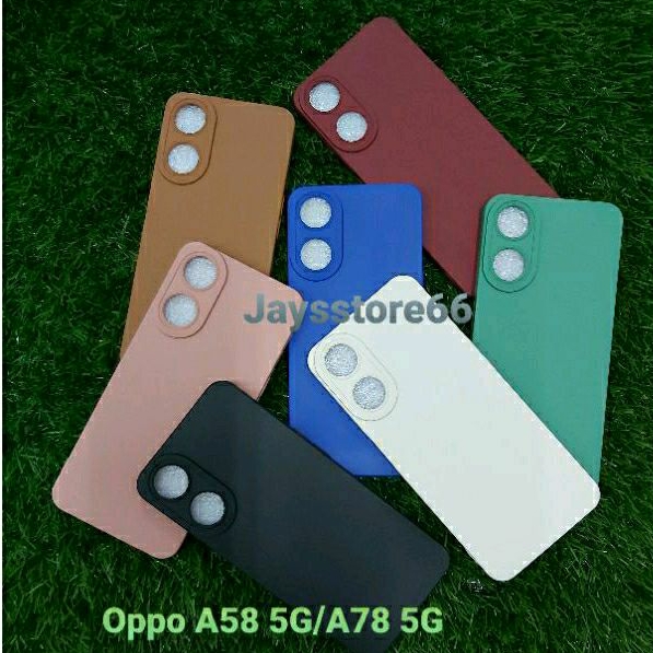 Case ProCamera For OPPO A58/A78 5G Soft Matte Protector