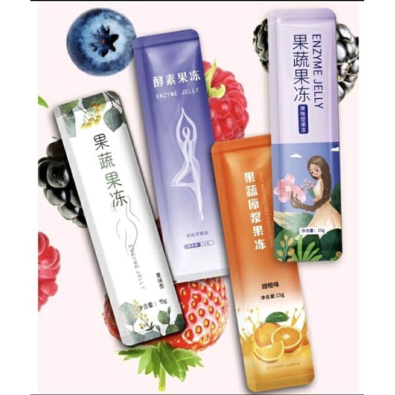 Jelly detox Enzyme+Collagen Eceran Per Sachet