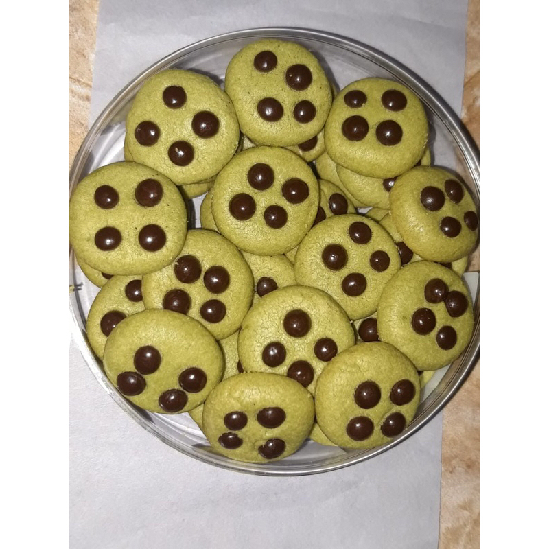 

Kue kering-Matcha Cookies