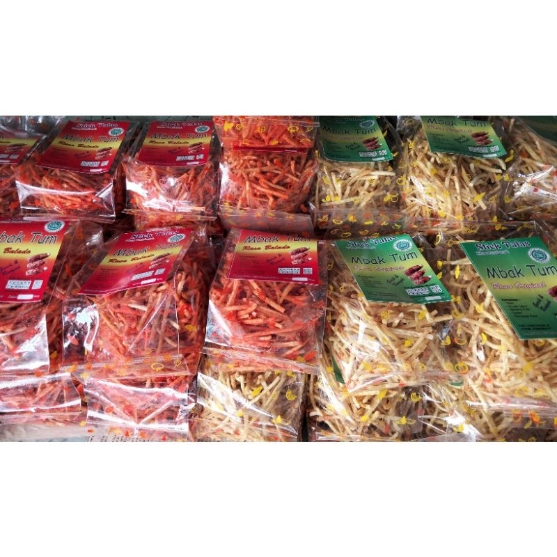 

Stick Talas Khas Pontianak (±150g) Stik Talas Mbak Tum / Snack Talas / Oleh oleh khas Kalbar / Makanan Khas Pontianak